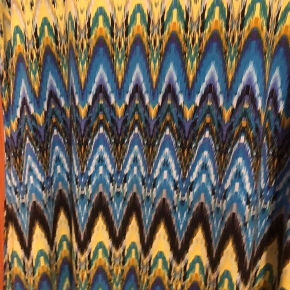 Ronni Nicole Women’s Size 12 Round Neckline Cap Sleeve Printed Summer Dress - Picture 5 of 14